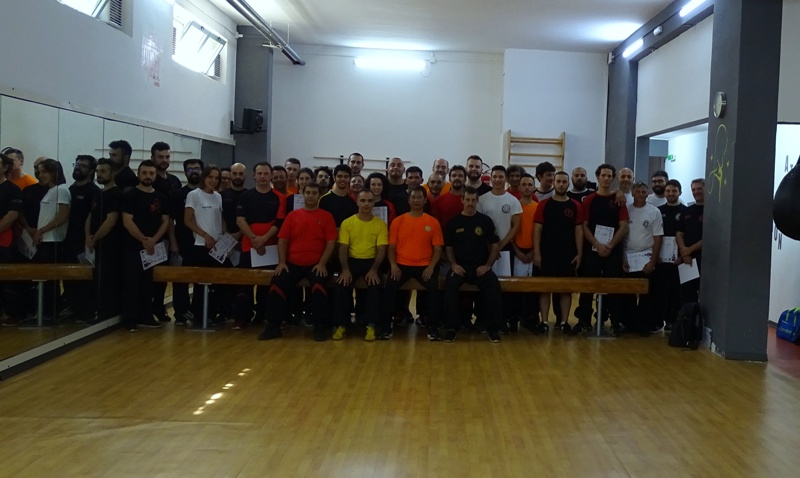 Kung Fu Academy di Sifu Mezzone Caserta Seminario di Weng Chun Tang Yik con GM Sunny So in Italia presso la scuola di arti marziali di wing chun e kung fu a Caserta (2)